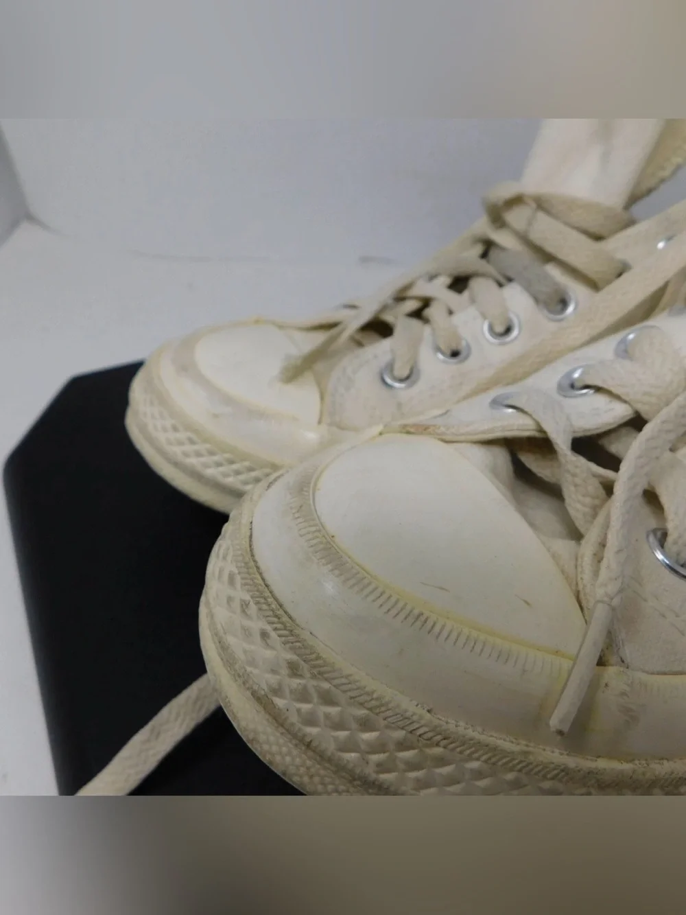 Comme Des Garcons x Converse Chuck Taylor Canvas Low-Top Sneakers Men’s 9 - Picture 3 of 9
